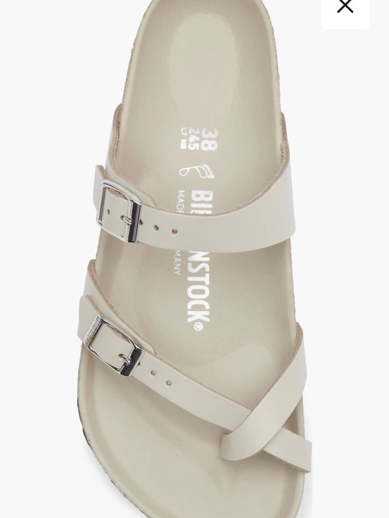 Birkenstock Shoes - Birkenstock Mayari Women's Two-Buckle Slide Sandal- Oyster
Size 39